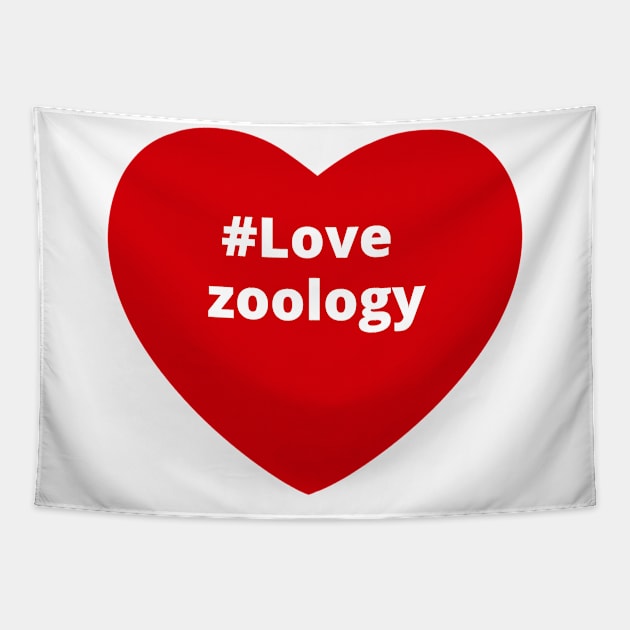 Love Zoology - Hashtag Heart Tapestry by support4love