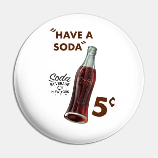 Have a Soda! Vintage drinks commercial. Pin