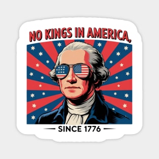 No-kings-in-america Magnet