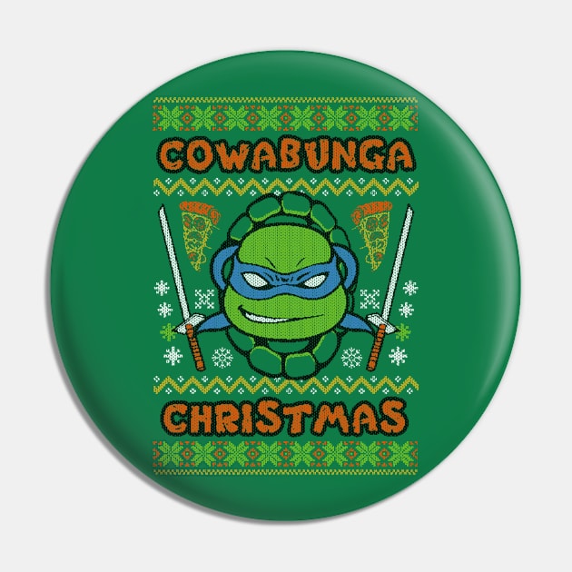 A Very Leonardo Christmas Pin by Arinesart