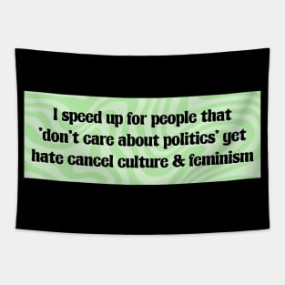 Feminism Bumper Sticker - Feminist Tapestry