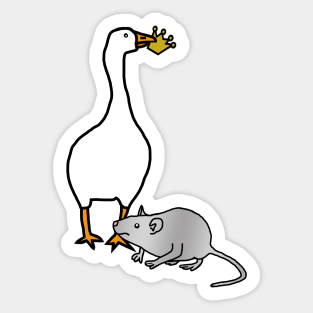 Untitled Goose Game Meme Stickers Page 2 Teepublic Au