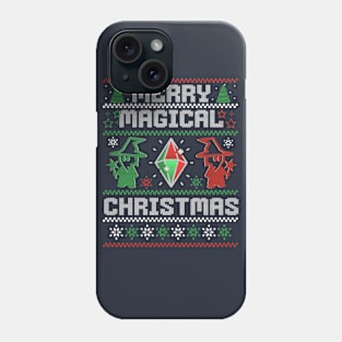 Merry Magical Christmas Wizard Phone Case