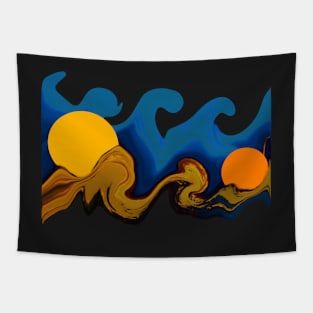 Twilight abstraction Tapestry