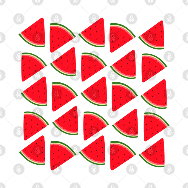 Summer Watermelon Pattern by e s p y