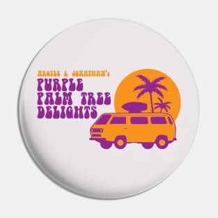 Argyle and Jonathan's Purple Palm Tree Delights Pin