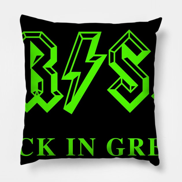 IRISH - Back in Green Pillow by Vector Deluxe