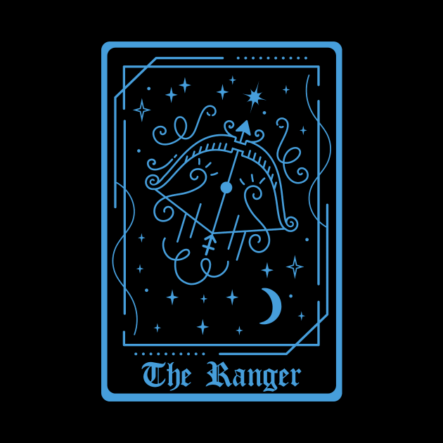 D&D Ranger Class Tarot Card by Sunburst