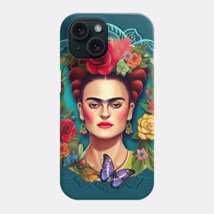 Frida Kahlo Tropical Vibe Phone Case