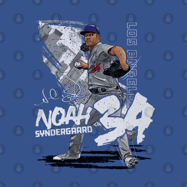 Noah Syndergaard Los Angeles D State by ganisfarhan