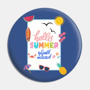 Welcome summer Pin