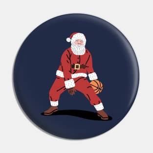 Balling Santa Pin