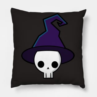 Skull Witch Pillow