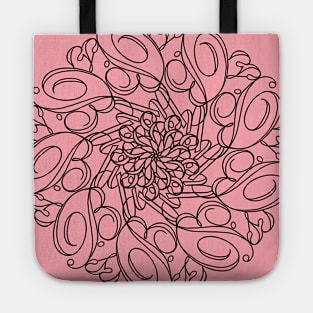 Follow Your Bliss Line Art Tote