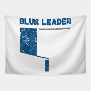 Blue Leader Tapestry