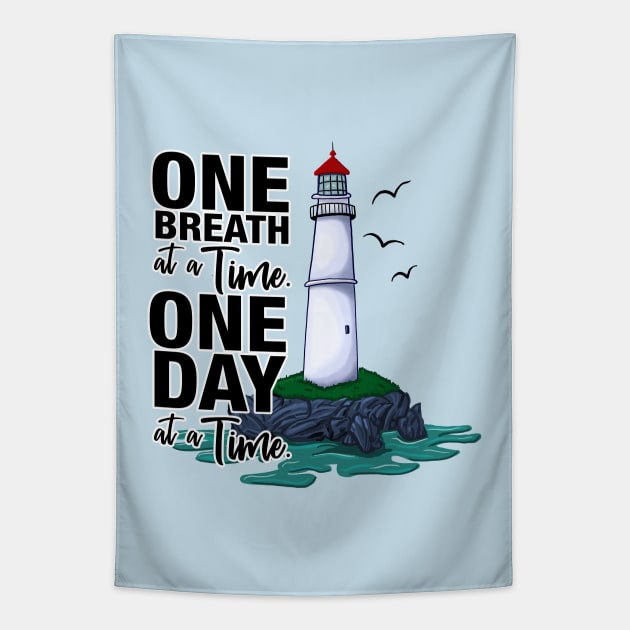 One Breath at a Time Tapestry by JKP2 Art