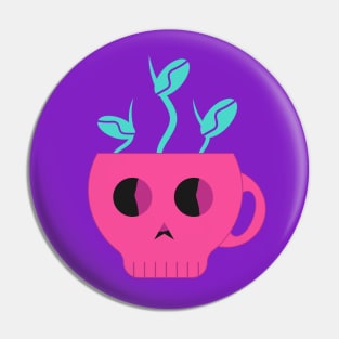 Skull and Beans Pin