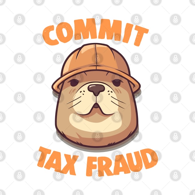 Commit Tax Fraud Beaver Meme by DankFutura