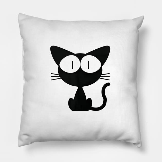 Cat miaw Pillow by Untitled-Shop⭐⭐⭐⭐⭐