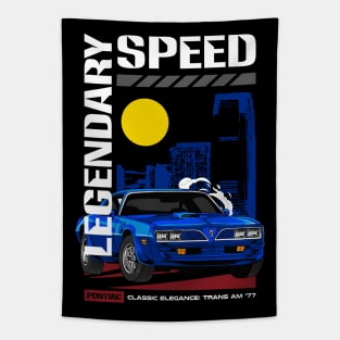 Vintage V8 Trans Am Tapestry