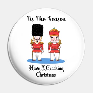 Nutcracker Christmas Pin