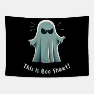 This is Boo Sheet Ghost Halloween Funny Tapestry