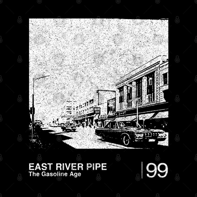 East River Pipe / Minimalist Graphic Design Fan Artwork by saudade