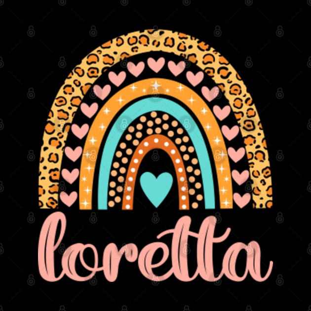 Loretta Name Loretta Birthday by CreativeShirt