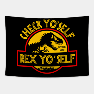 Check yo'self Tapestry