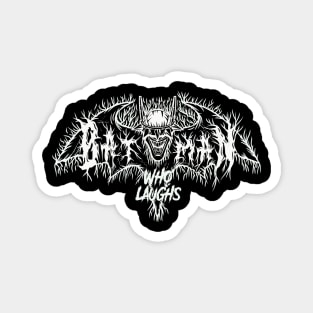 Death Metal Laughing Bat Magnet