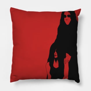 Mother of Plant (black) Pillow