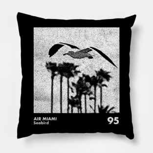 Air Miami / Minimalist Graphic Artwork Design Pillow