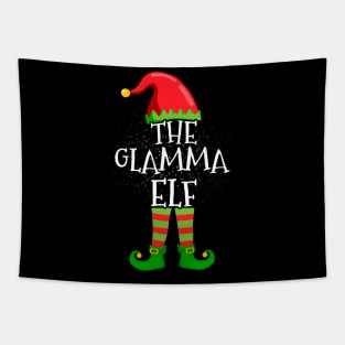 Glamma Elf Family Matching Christmas Group Funny Gift Tapestry