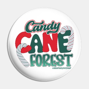 Candy Cane Forest, Elf ©GraphicLoveShop Pin