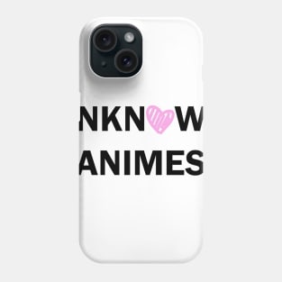 Unknown Japanese Anime Lovers Girls Boys T-shirt Phone Case