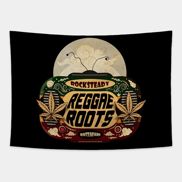 Reggae Roots Rocksteady Tapestry by CTShirts