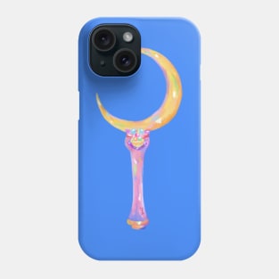 moon wand blue Phone Case