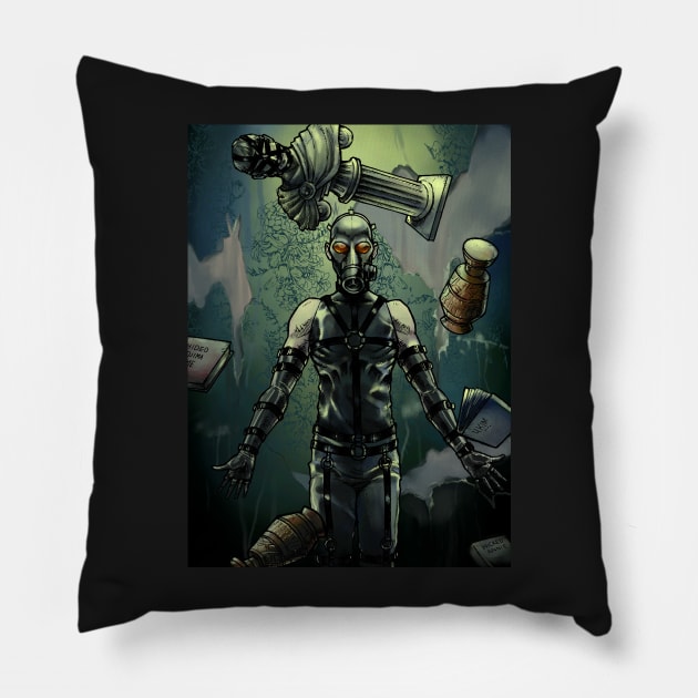 Psycho mantis Pillow by HeohKim