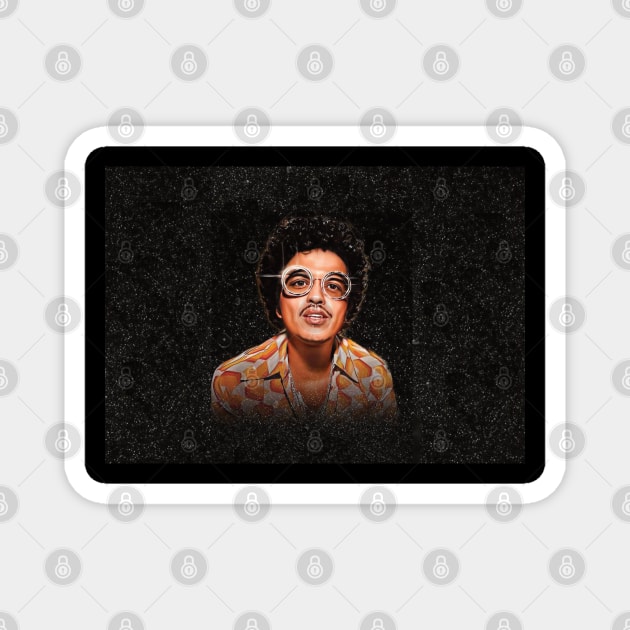 Bruno Mars Magnet by SOLRACSIER