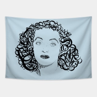 Miss Bette Davis Tapestry