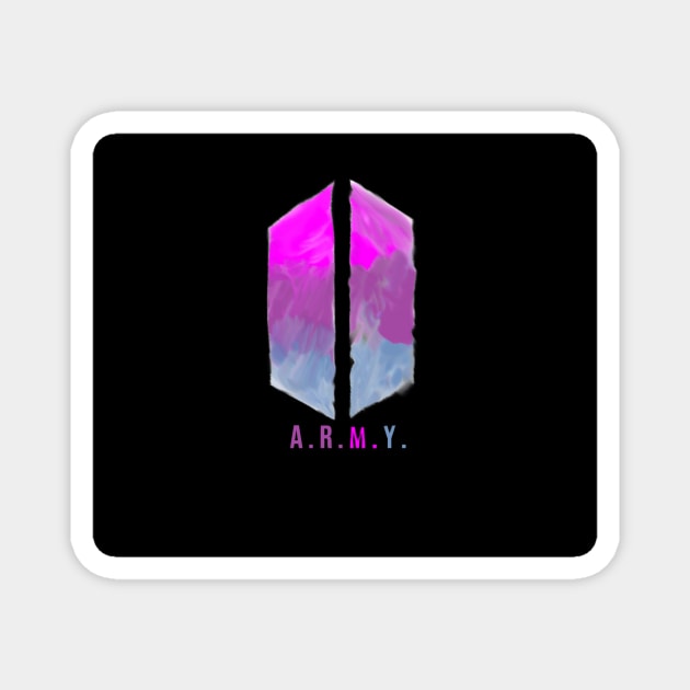 Bi Flag Army Magnet by PRipley