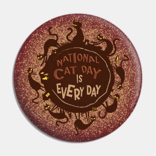 National Cat Day is every day. Pin