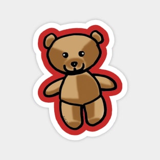 cute teddy bear toy Magnet