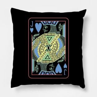 Jack of Hearts Night Mode Pillow