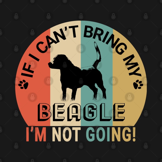 Not going without my beagle by LiquidLine