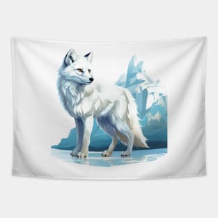 Arctic Fox Tapestry