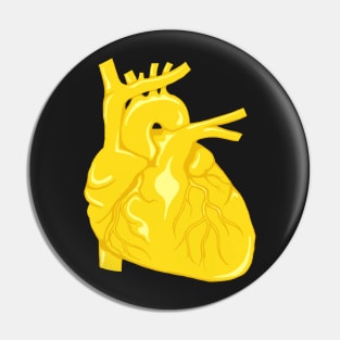 Heart of Gold Pin