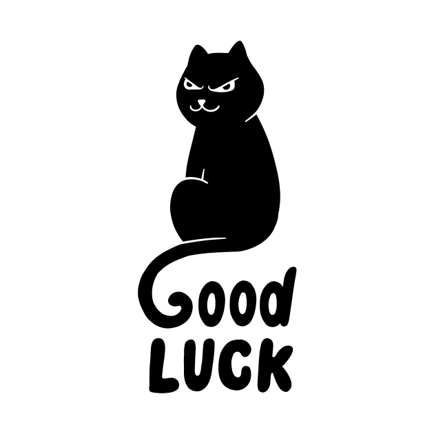 Cat good luck by coffeeman