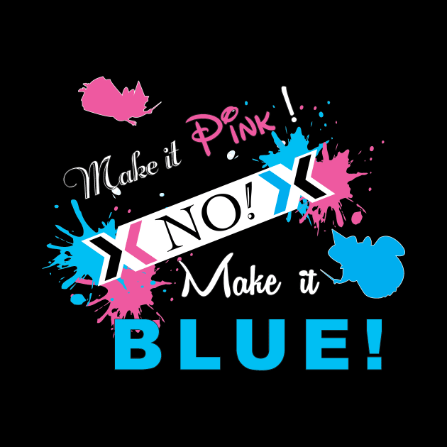 Make it pink No! Blue by DisneyLife