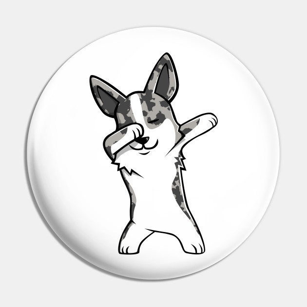 grey welsh corgi